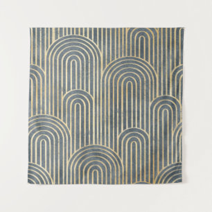 Tapiz Diseño de estilo Art Déco lujoso spa sin costuras 