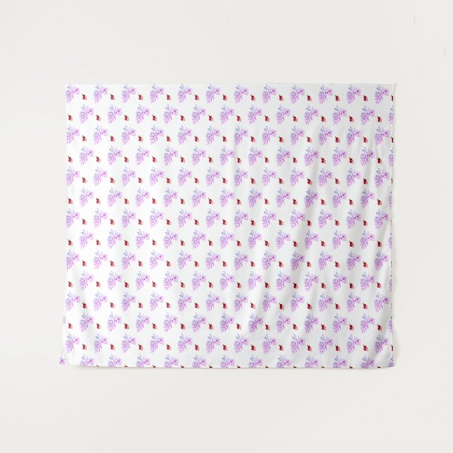 Tapiz diseño de flores (Anverso (horizontal))