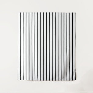 Tapiz Diseño de franjas blancas y negras