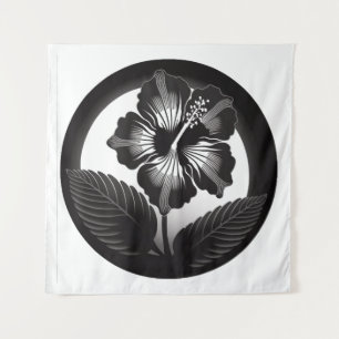 Tapiz Diseño de Hibiscus Kamon