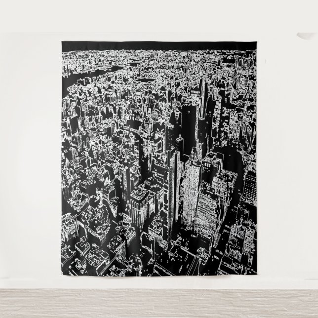 Tapiz Diseño de Manhattan (Anverso)