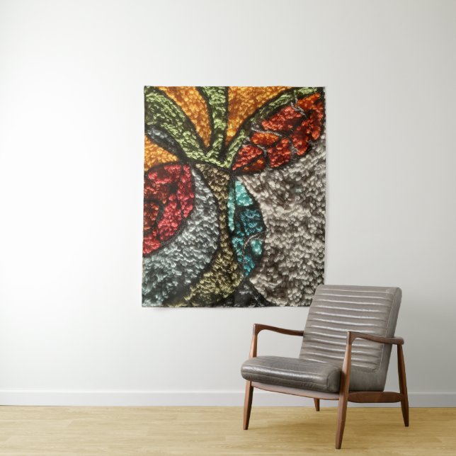 Tapiz Diseño de otoño de punzón de aguja/moda abstracta/ (In situ)
