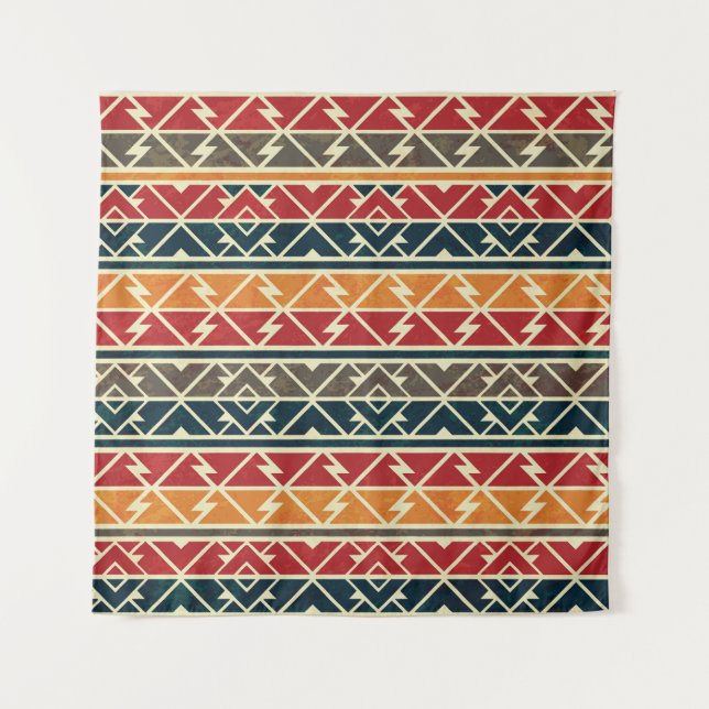 Tapiz Diseño de patrones africanos sin foco (Anverso)