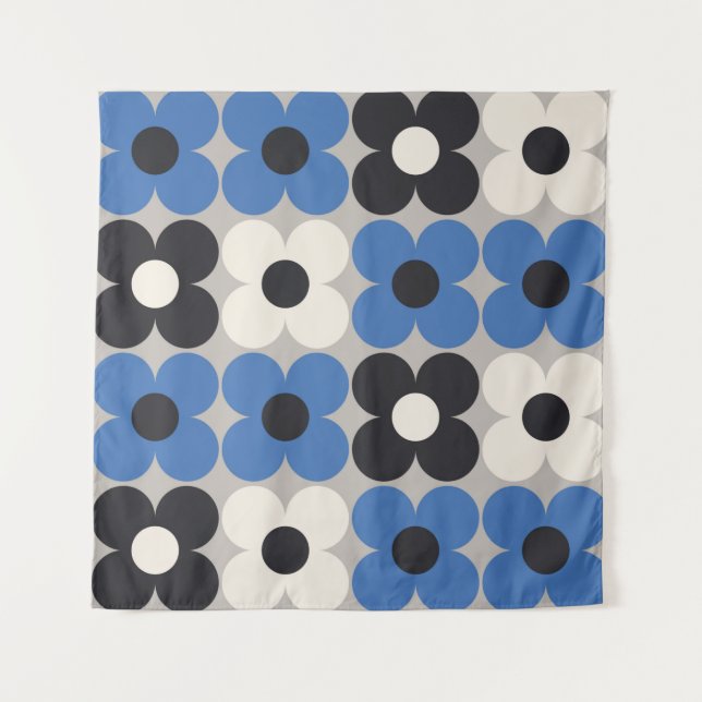 Tapiz Diseño de patrones florales sin fisuras. Estilo es (Anverso)