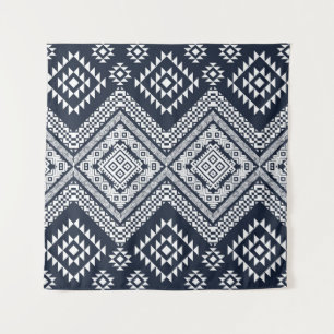 Tapiz Diseño de patrones tribales vintage e impecables.