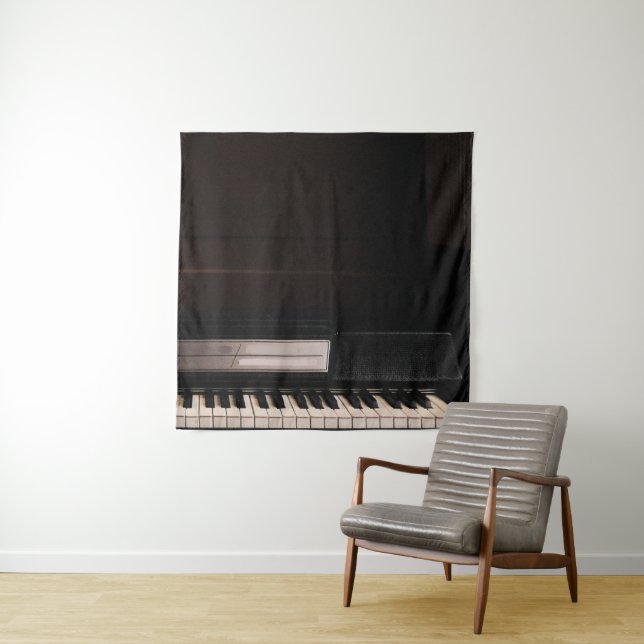 Tapiz Diseño de piano asombroso (In situ)