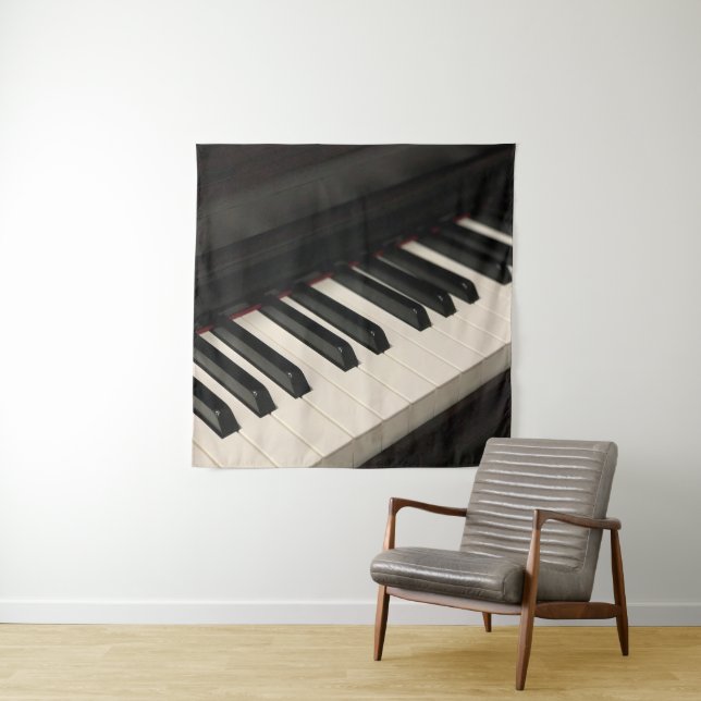 Tapiz Diseño de piano genial (In situ)