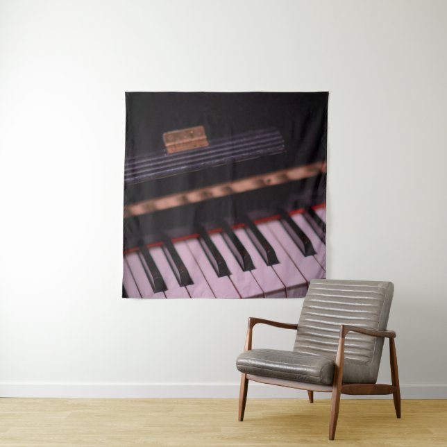 Tapiz Diseño de piano increíble (In situ)