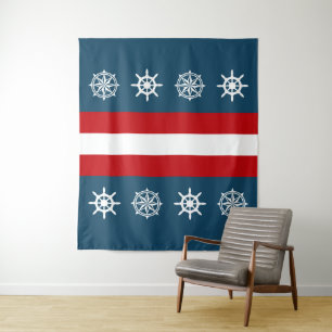 Tapiz Diseño de temática náutica