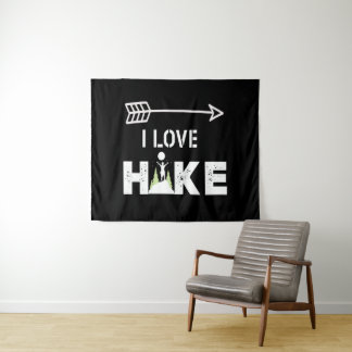 Tapiz Diseño del amante de la naturaleza de la excursión