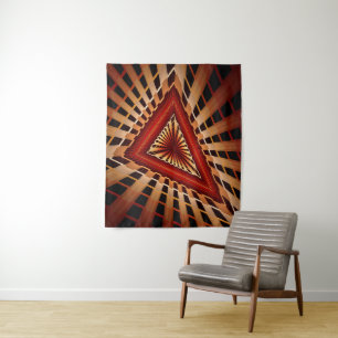 Tapiz Diseño gráfico fractal moderno de 3D Fantasy Netwo