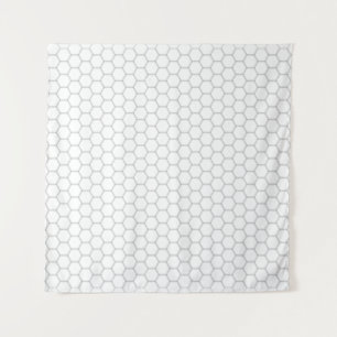 Tapiz Diseño hexagonal de patrones de honeycomb