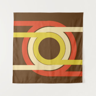 Tapiz Diseño inspirado en el Retro Golden Ratio.