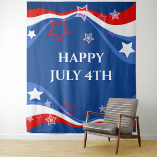 Tapiz Diseño moderno de la bandera de Estados Unidos