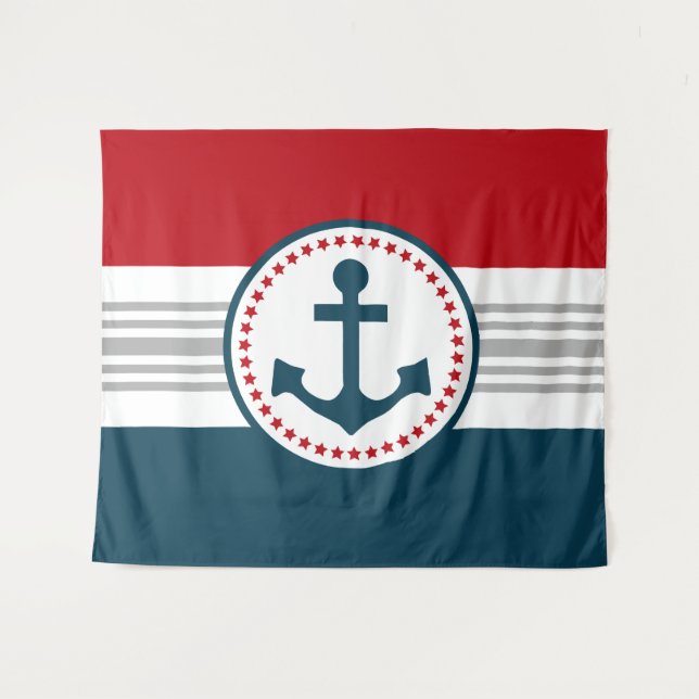 Tapiz Diseño náutico (Anverso (horizontal))