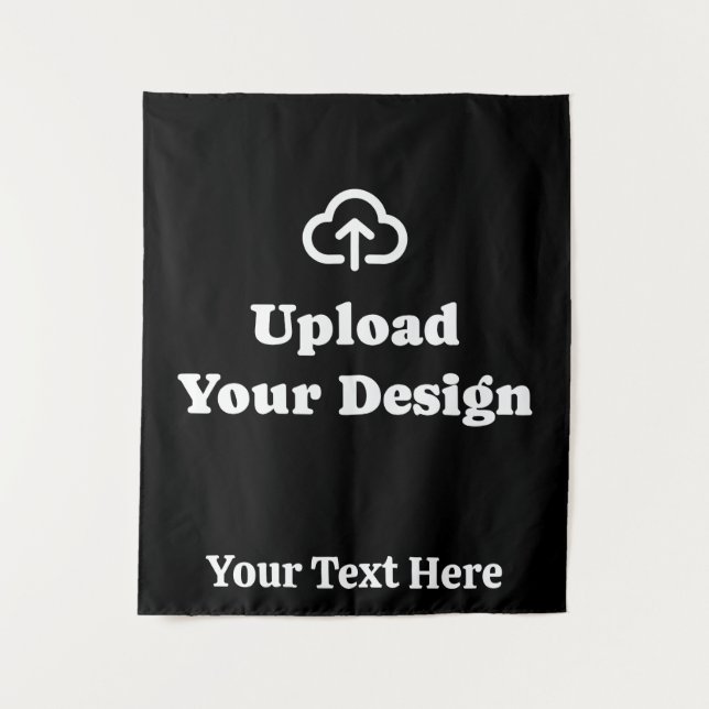 Tapiz Diseño Personalizado y Texto (Anverso)