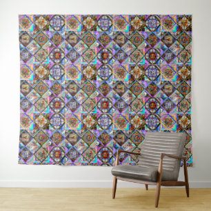 Tapiz Diseños de arte folclórico de Portugal