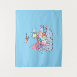 Tapiz Diseños de arte lúdico y caprichoso