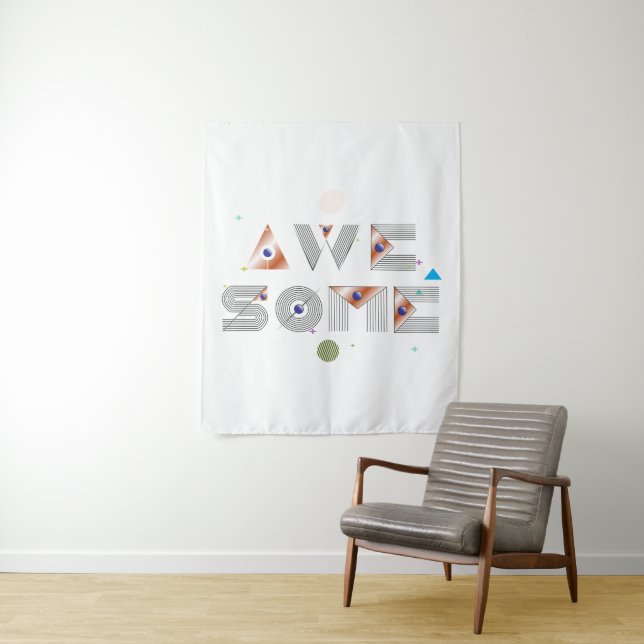 Tapiz Diseños nostálgicos con un giro moderno (In situ)