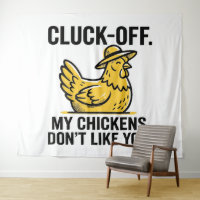 Divertido Minimalista Amante del Pollo Cluk Off Vi