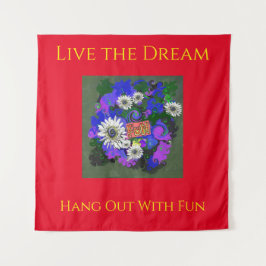 Tapiz Diviértete Colorido Color Vivo Fresco Feliz