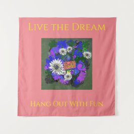 Tapiz Diviértete con colores frescos y vívidos