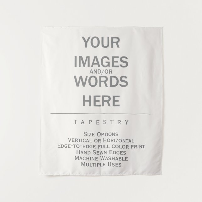 Tapiz DIY - 50" x 60" (Anverso)