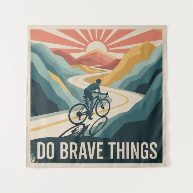Tapiz Do Brave Things (Anverso)