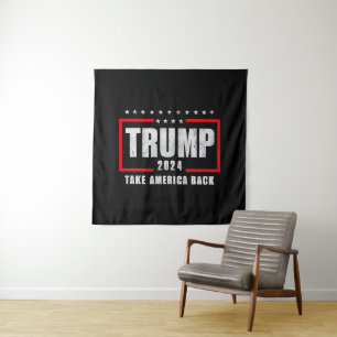 Tapiz Donald Trump 2024 retrotrae a Estados Unidos a las