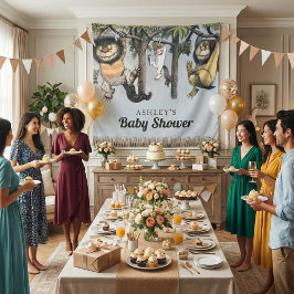Tapiz Donde las cosas salvajes están | Baby Shower