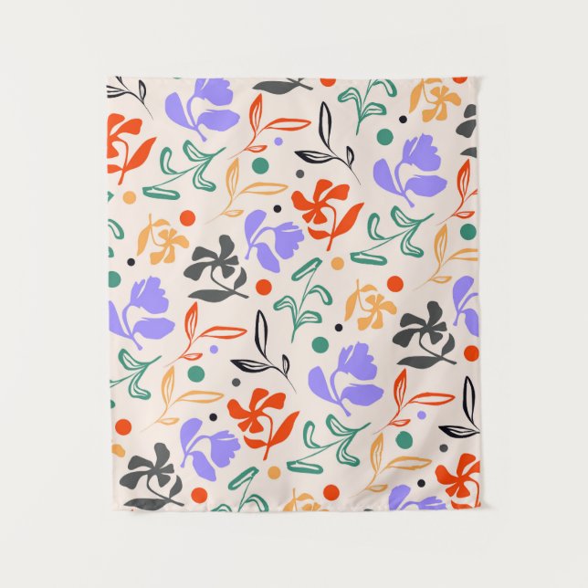 Tapiz Doodle Garden (Anverso)
