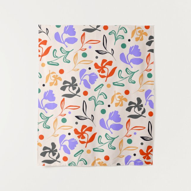 Tapiz Doodle Garden (Anverso)