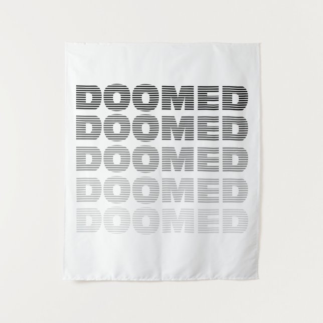 Tapiz Doomed Throw (Anverso)