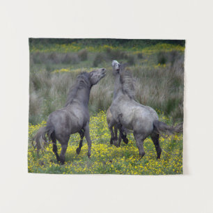 Tapiz Dos caballos Buck y Play