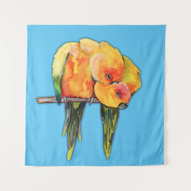 Tapiz Dos consolas solares de adormecimiento (Anverso)