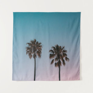 TAPIZ DOS PALMERAS VERDES