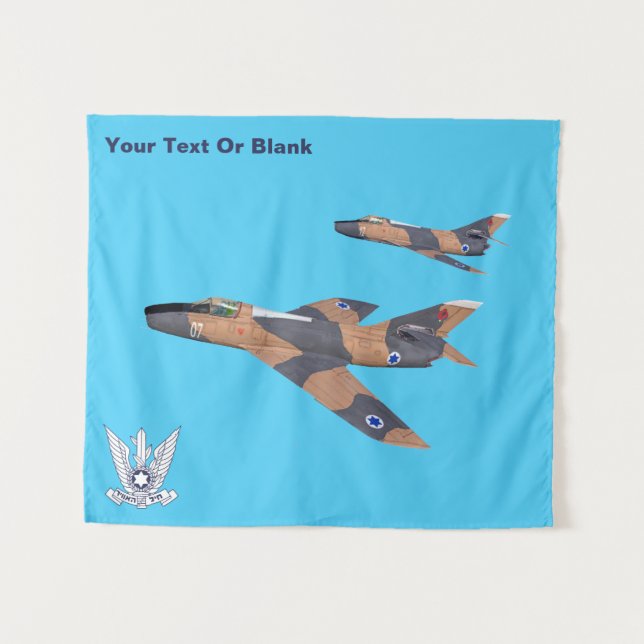 Tapiz Dos Super Mystères israelíes (Anverso (horizontal))