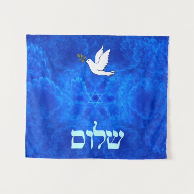 Tapiz Dove - Shalom (Anverso (horizontal))