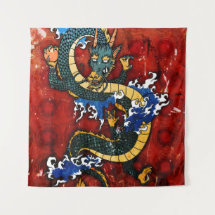 Tapiz Dragón japonés