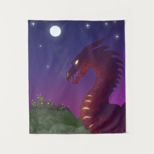 Tapiz Dragón medieval
