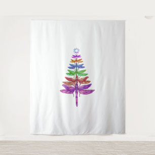 Tapiz Dragonfly Christmas Tree Shirt Inspire Lover Xmas