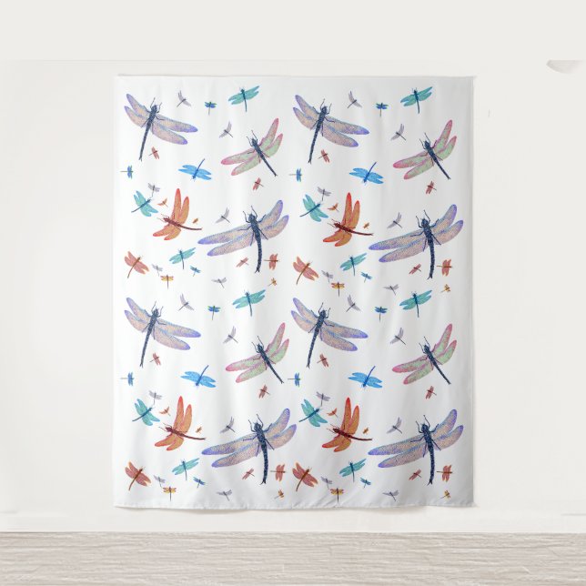 Tapiz Dragonfly Dragonflies Dragon Fly (Anverso)