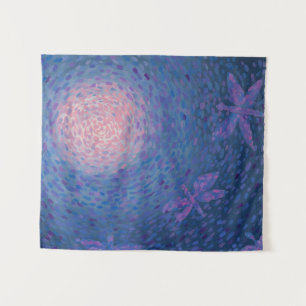 Tapiz Dragonfly Moon