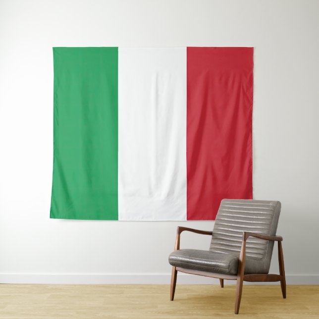 Tapiz Drapeau Italie Tricolore (In situ (horizontal))