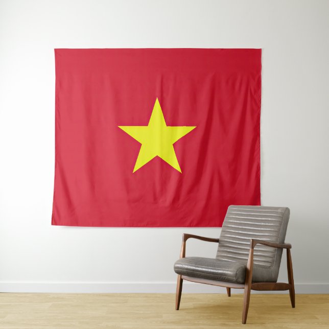 Tapiz Drapeau Vietnam (In situ (horizontal))