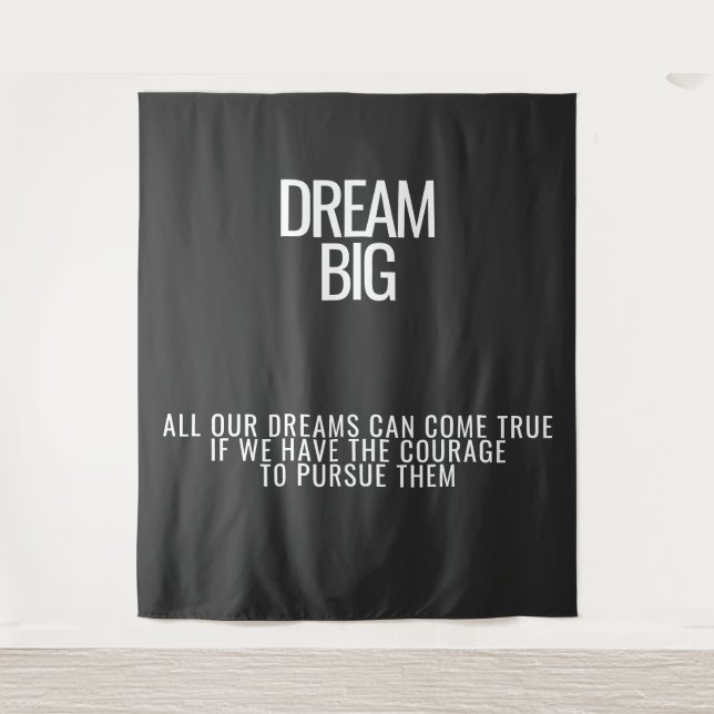 Tapiz Dream Big Tapestry (Anverso)