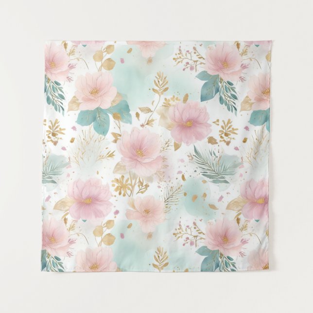 Tapiz Dreamy Pastel Wall Art Woman (Anverso)