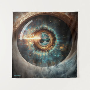 Tapiz Dubman Designs: Ojo de Dios, Río de Esperanza