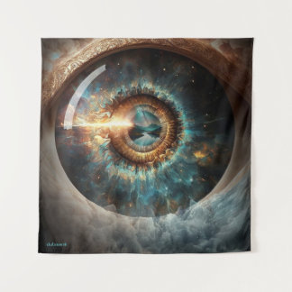 Tapiz Dubman Designs: Ojo de Dios, Río de Esperanza