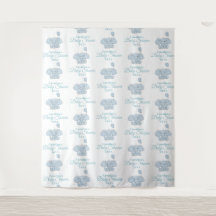 Ducha de Bebé Elefante Azul | Paso y Repite